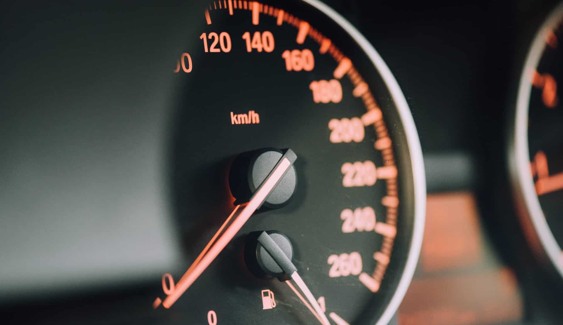 compteur d'une voiture