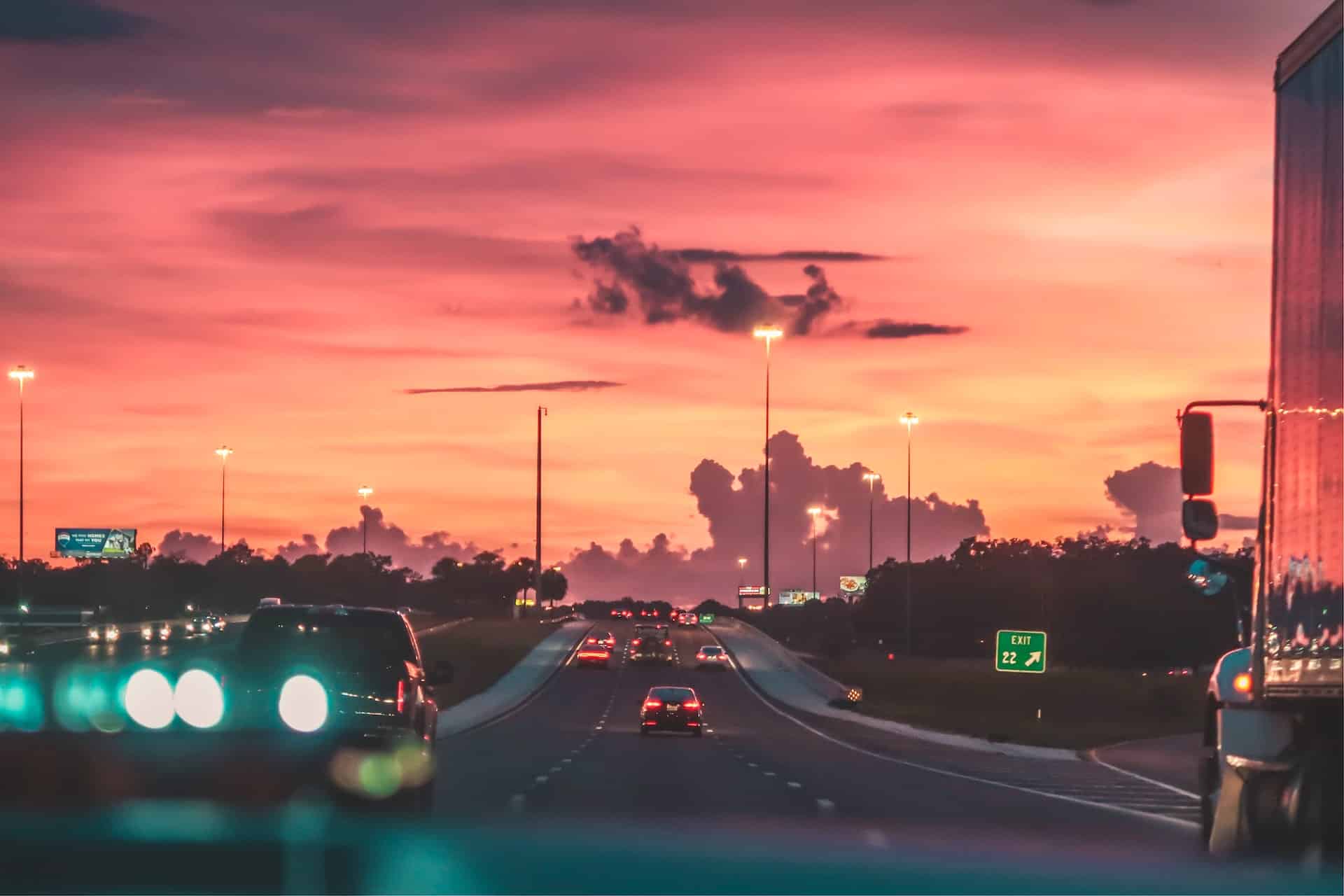 conduite le soir en ville