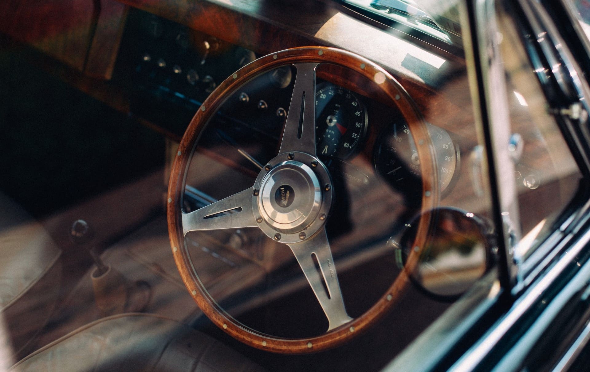volant de voiture classique