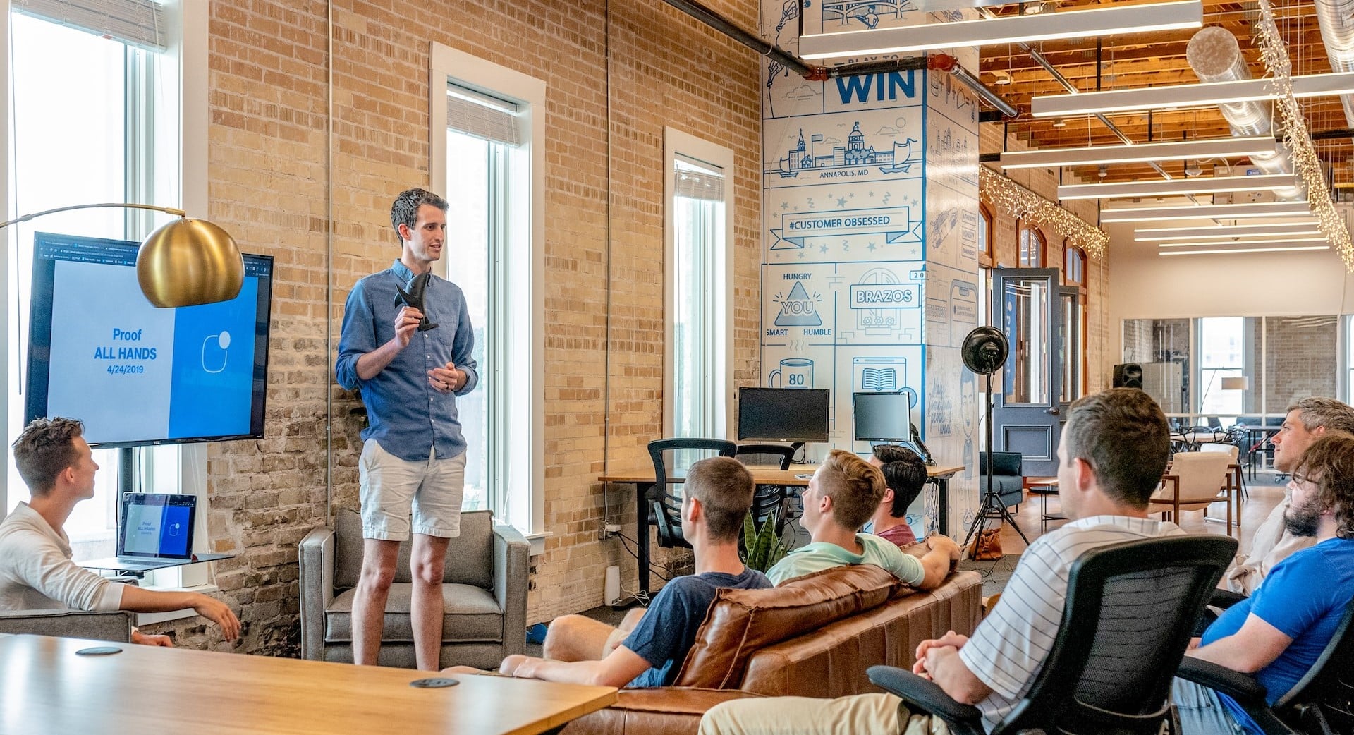 cours d'économie en salle de conférence