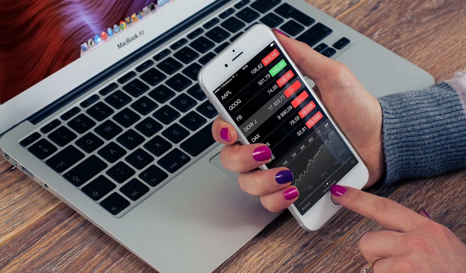 statistiques sur portable