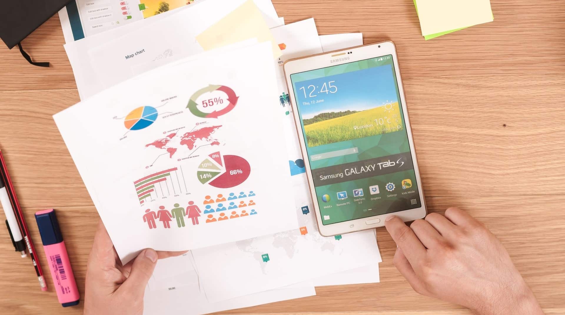 courbes avec chiffres pour statistiques