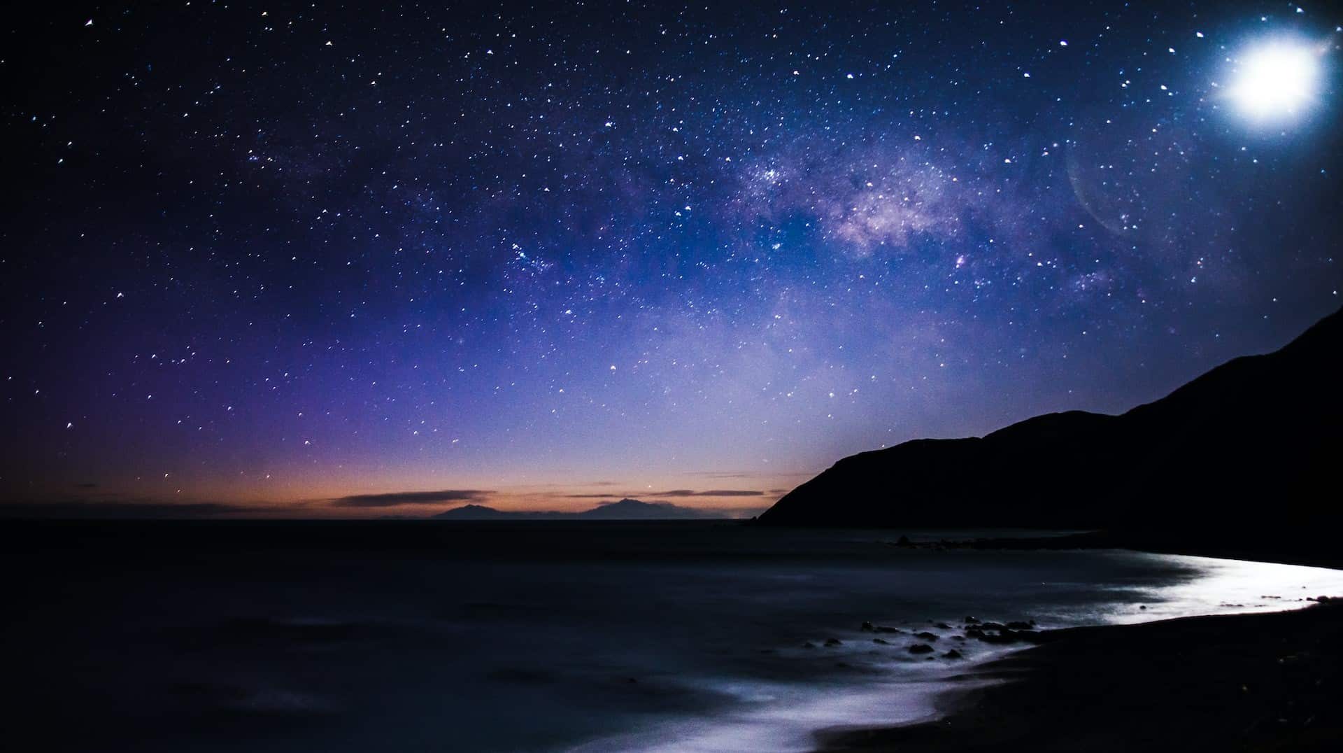 ciel étoilé la nuit