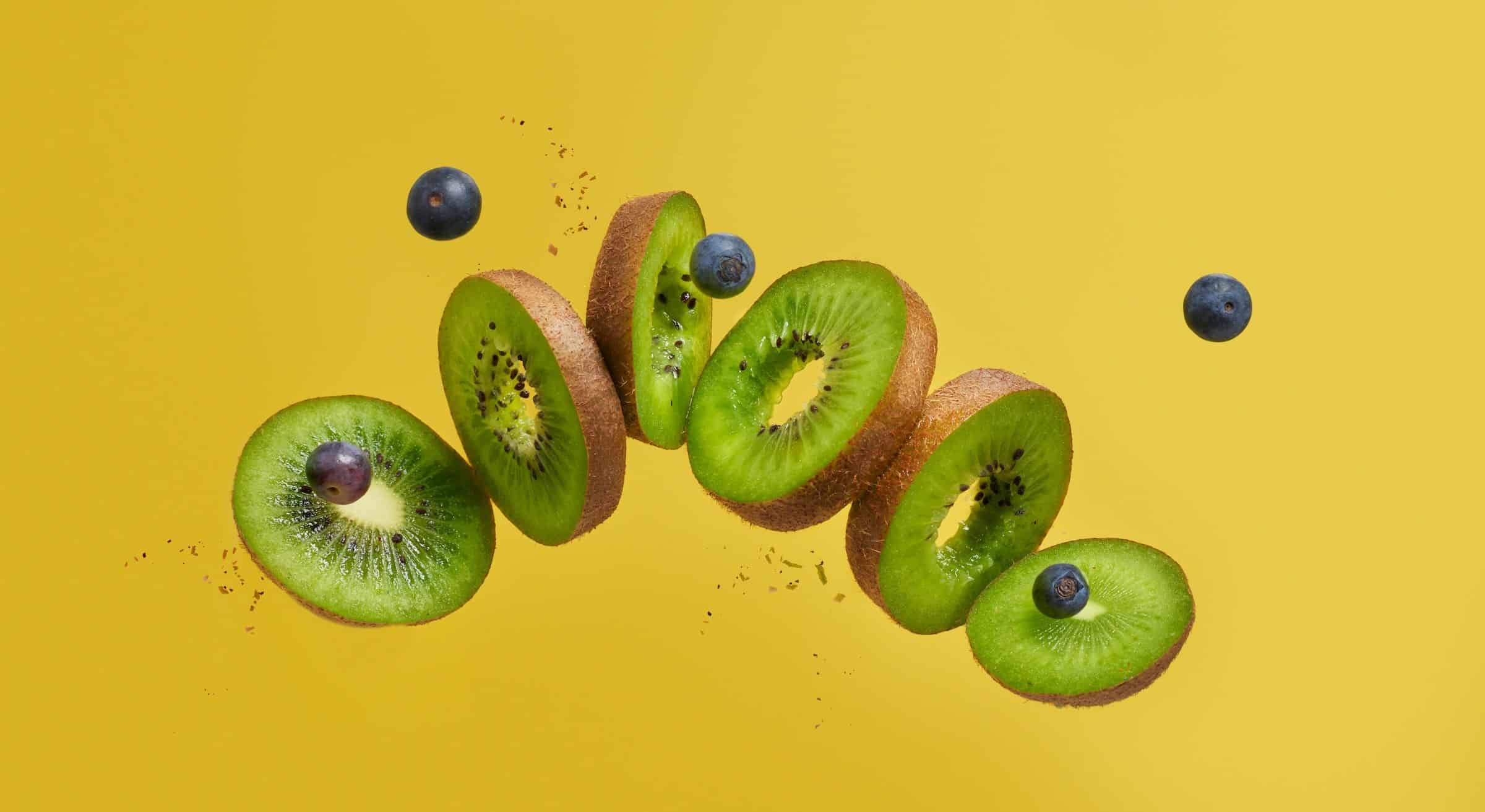 kiwi fruit en l'air