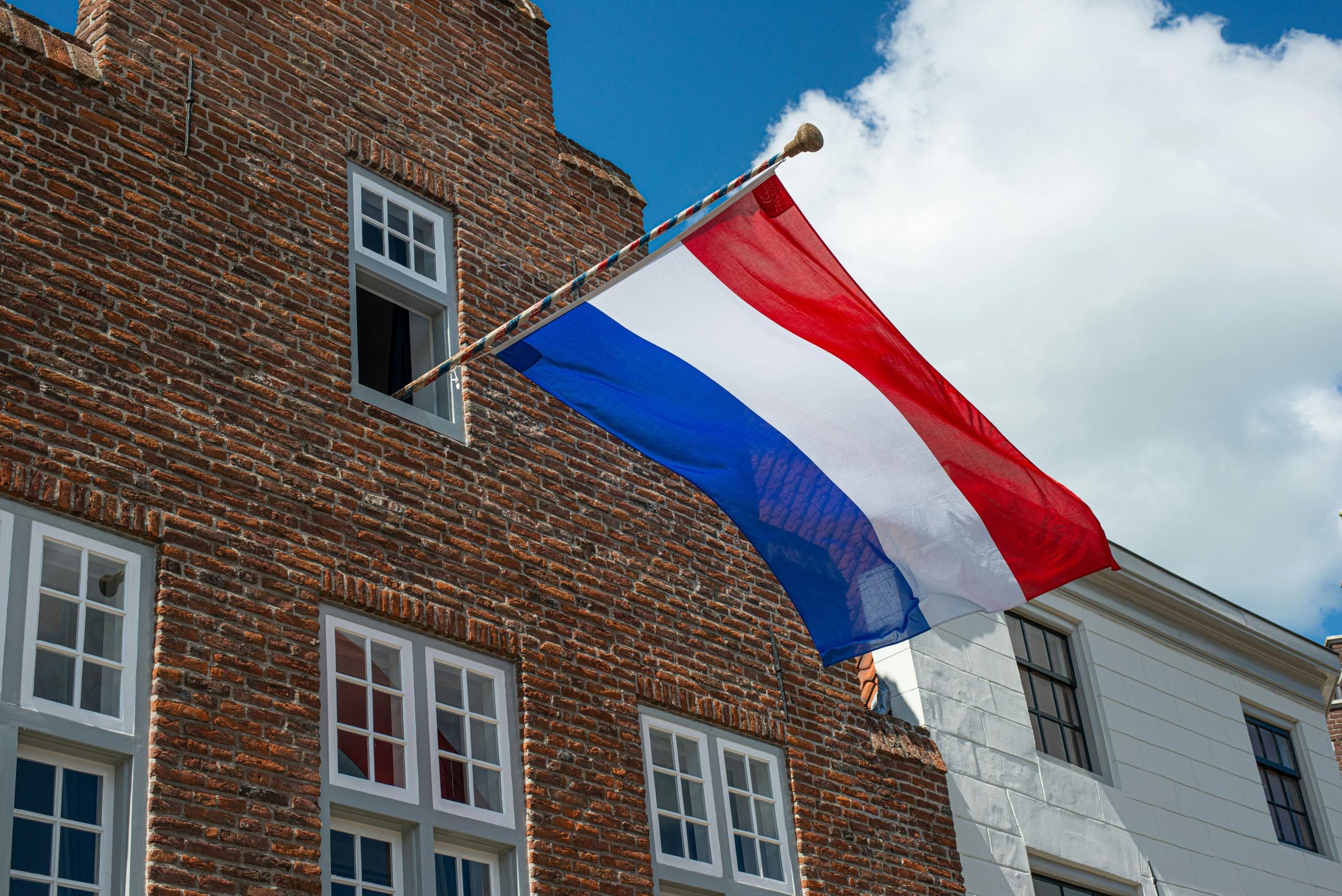 Un drapeau néerlandais.