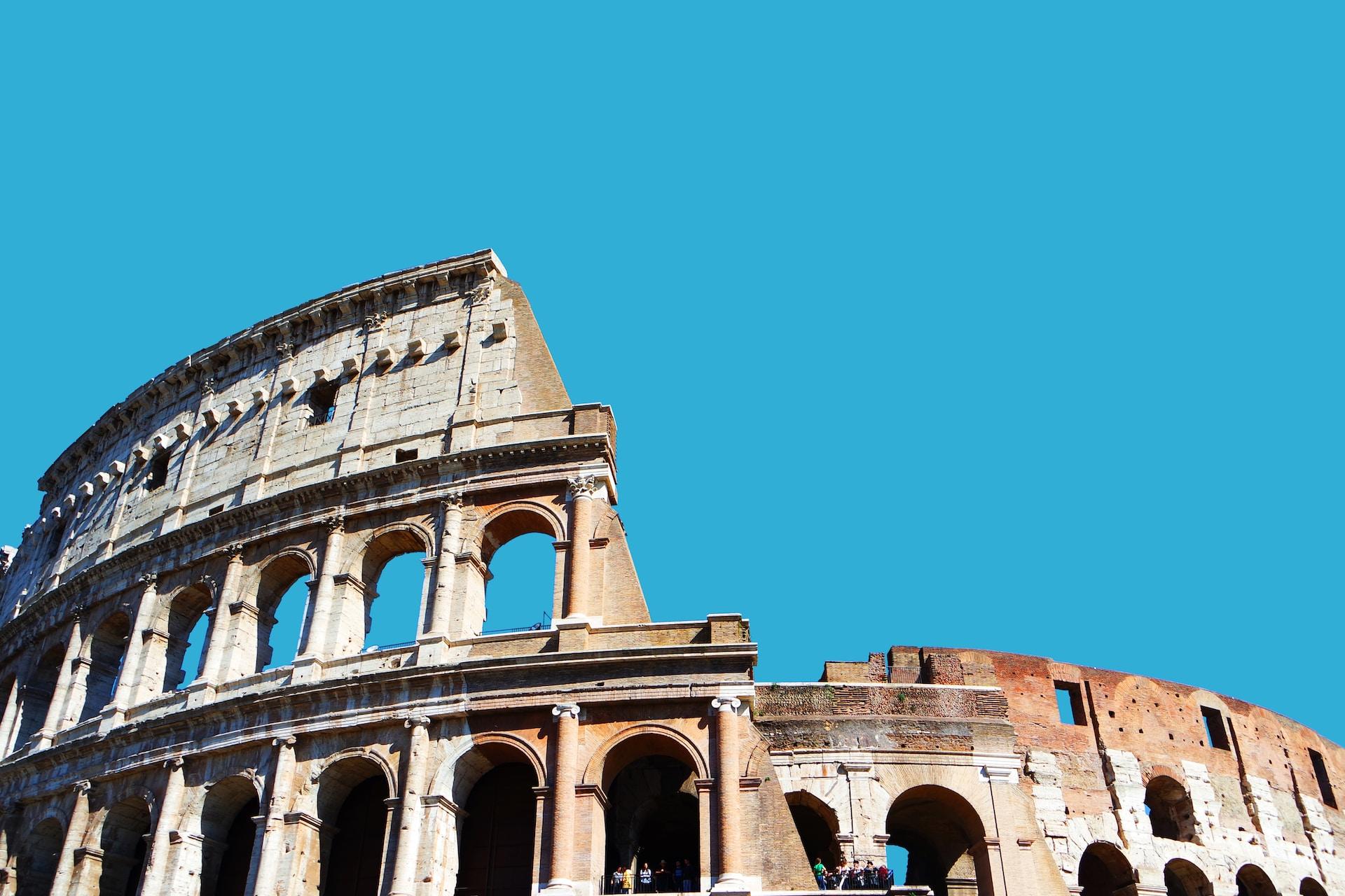 Colisée à Rome monument historique