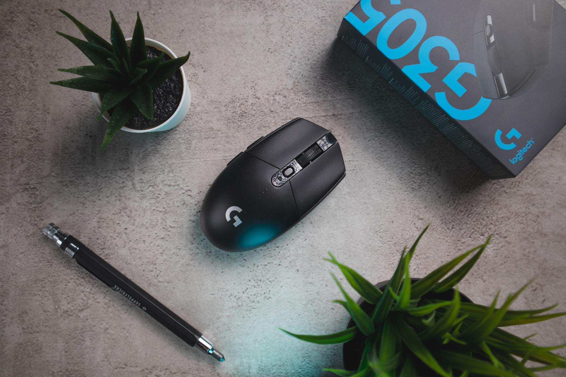souris d'ordinateur marque