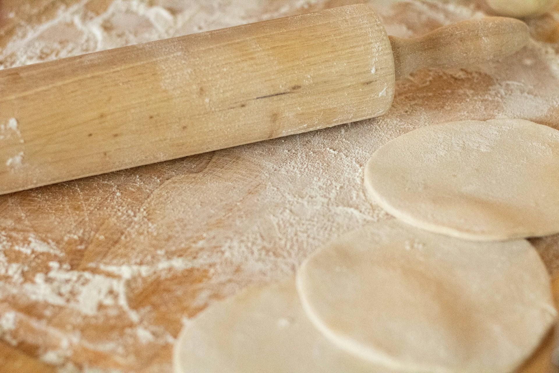pate et rouleau a patisserie