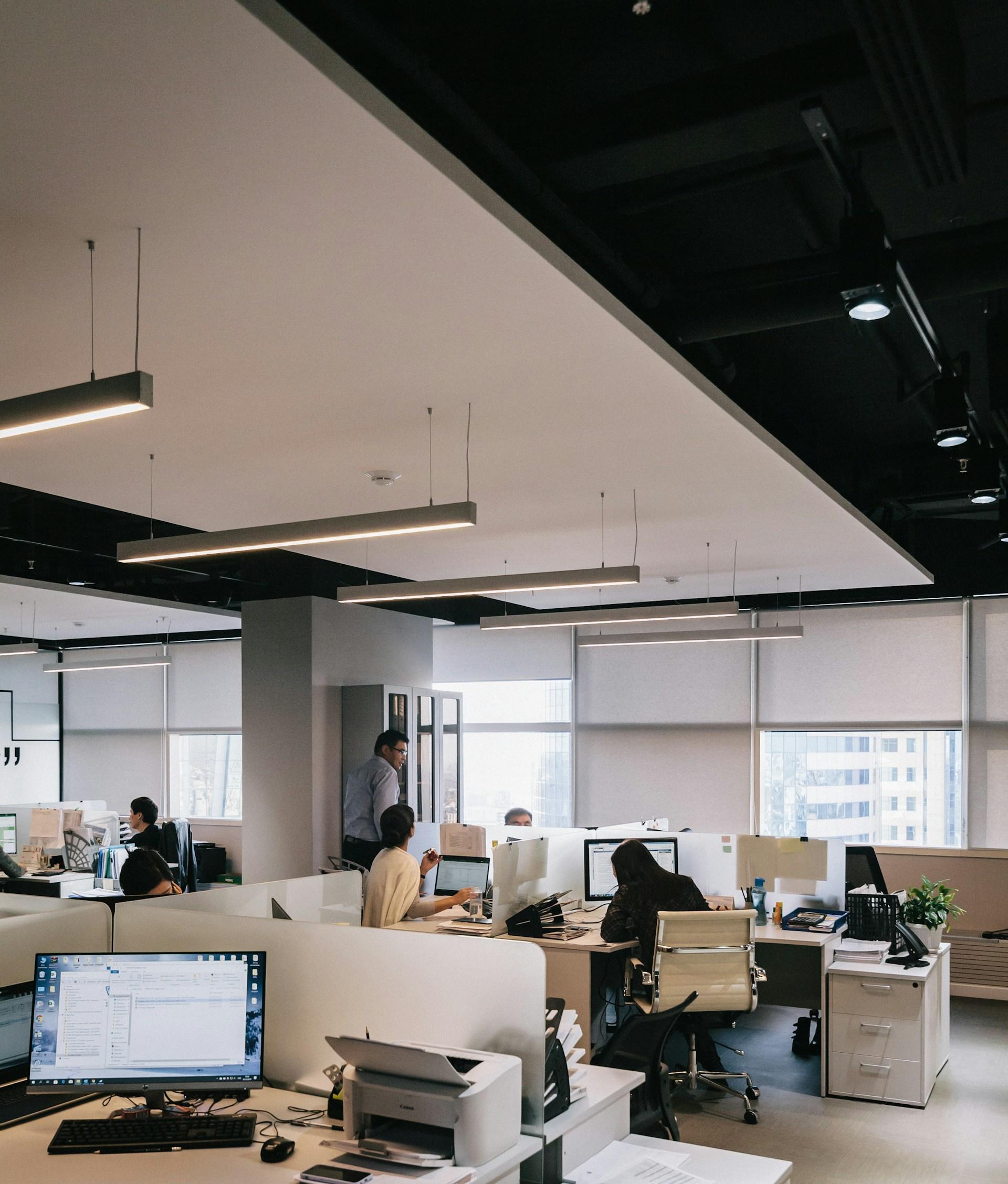 entreprise collègues au bureau