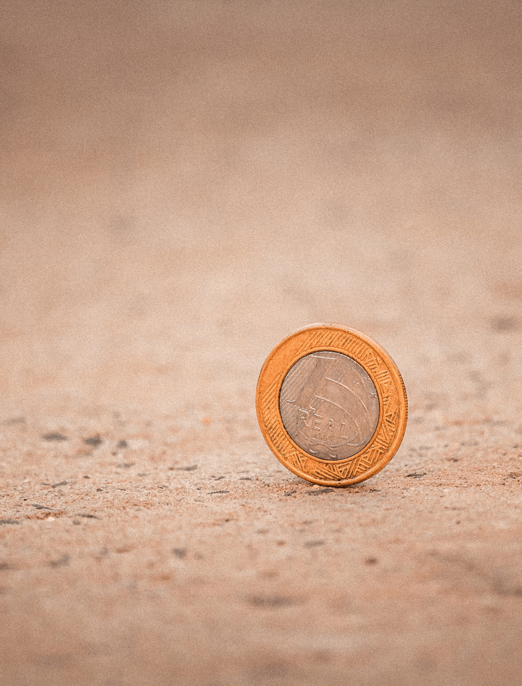 euro pièce roule