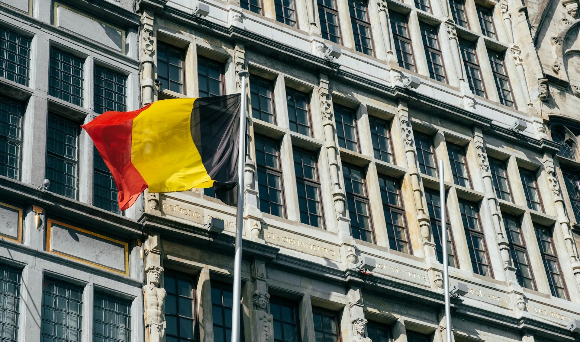 drapeau belge architecture