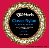 Le filage « rond » est un fil à géométrie circulaire (classique) pour la guitare.