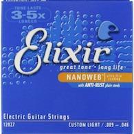 les cordes d'entrée de gamme s'oxydent souvent très rapidement