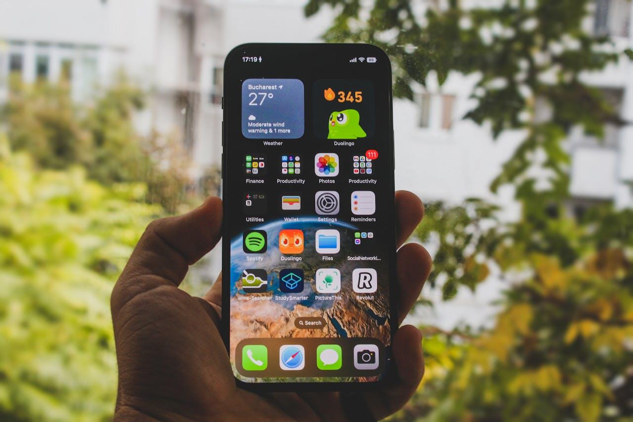 applications sur telephone