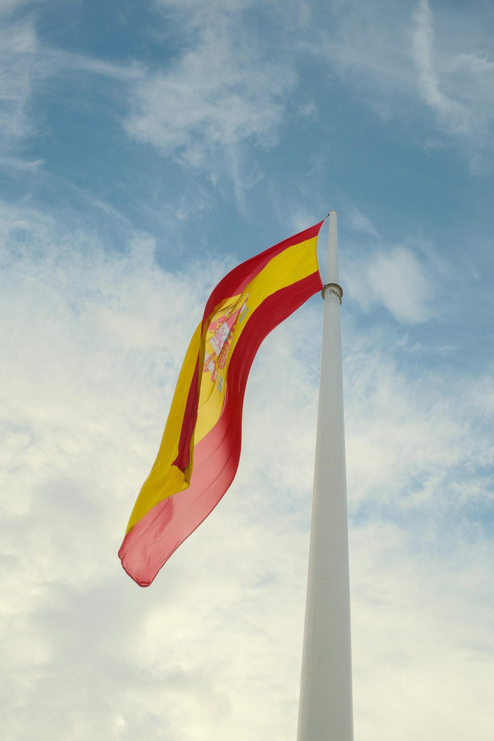 drapeau du pays espagnol