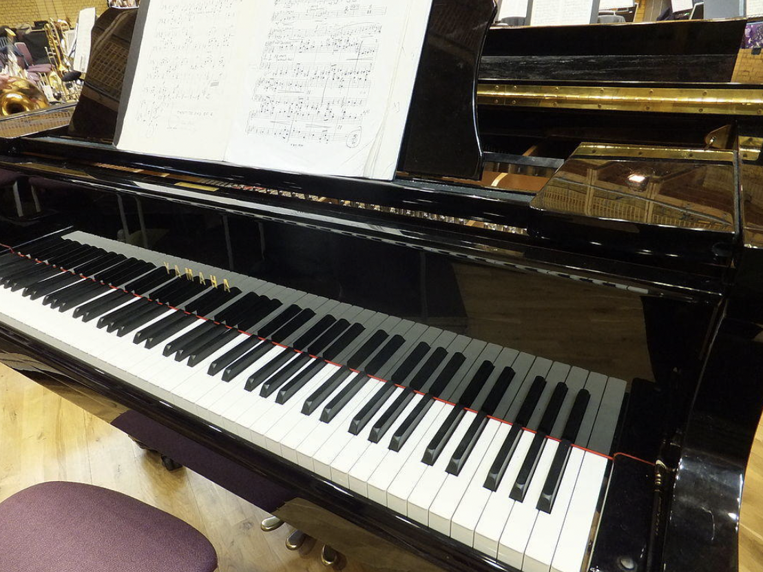 специален роял с ноти