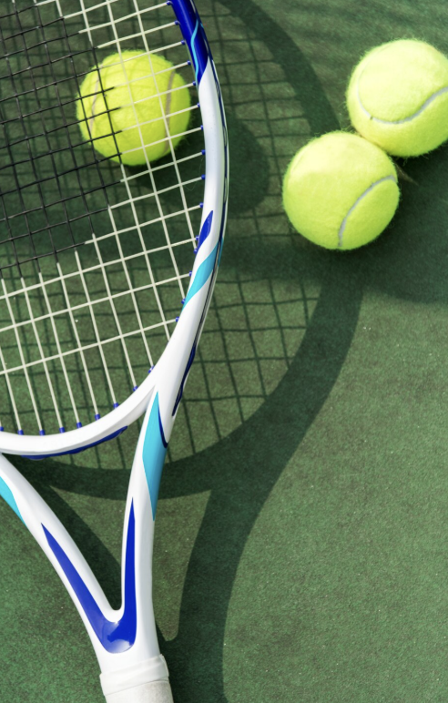 tenis raketa na igrishte