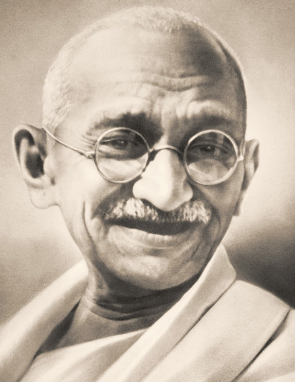 portret na gandhi