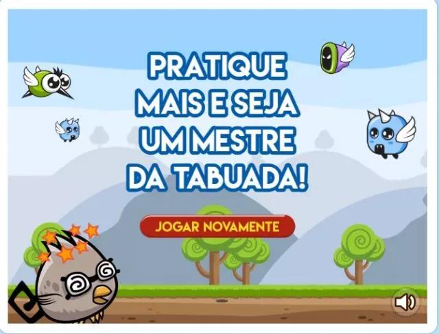 Você é o passarinho e deve "caçar" os números