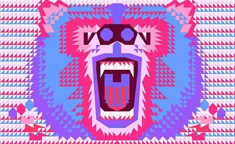 Leão do artista é feito através de triângulos