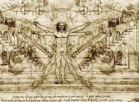 Leonardo da Vinci e os números.