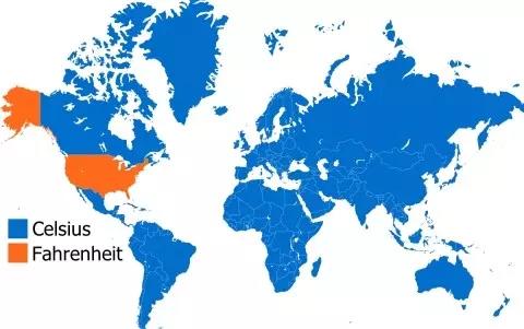 unidades de medidas de temperatura no mundo