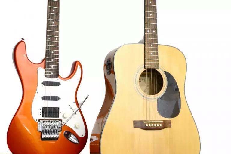Diferença entre instrumentos de corda.
