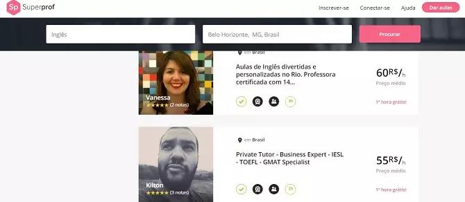 Você pode mesmo fazer curso com um nativo da língua que quer aprender