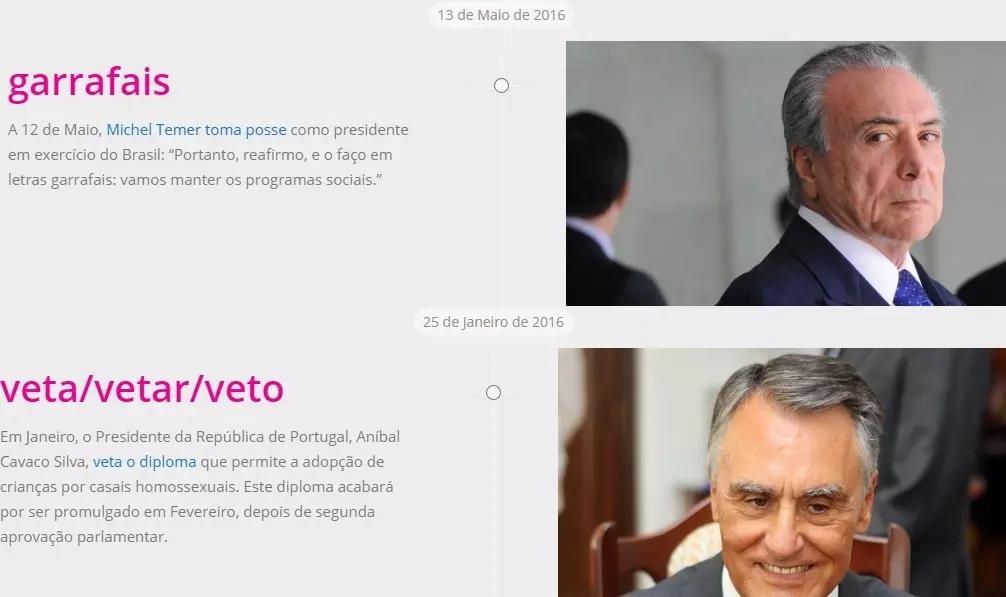 O português pode ser estudado de acordo com os fatos recentes