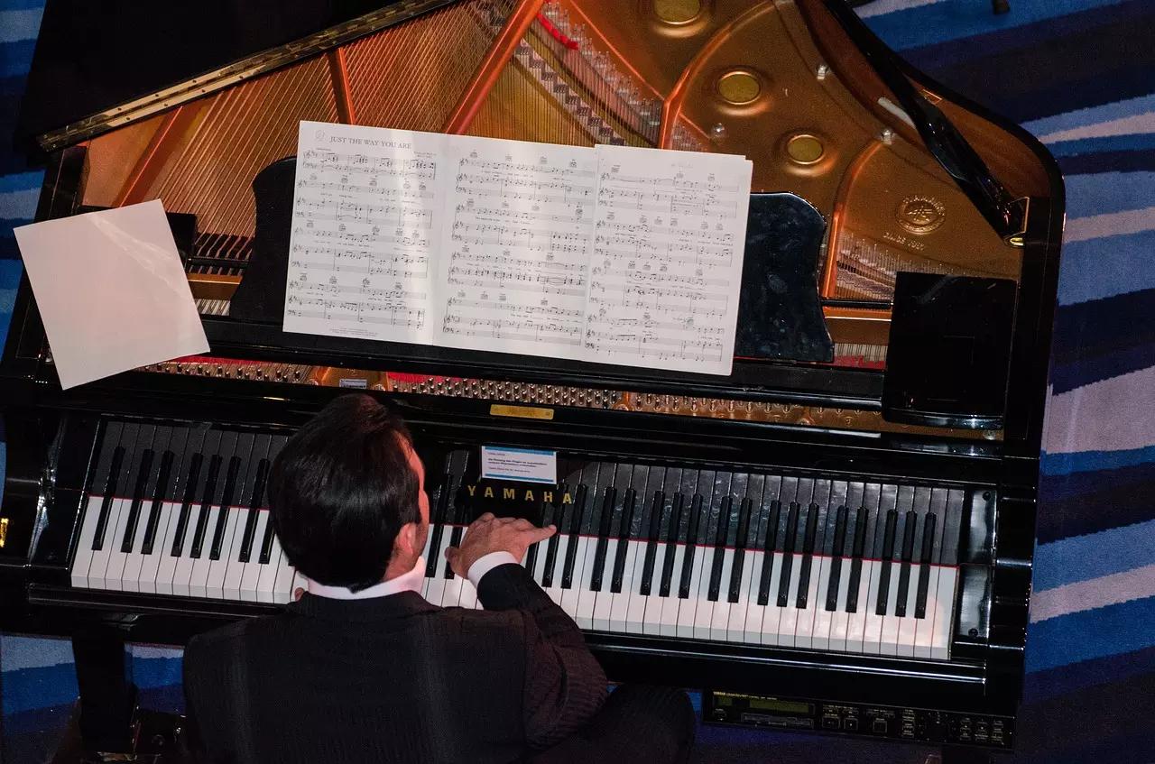 Aprenda a tocar piano com um professor experiente, um luxo!