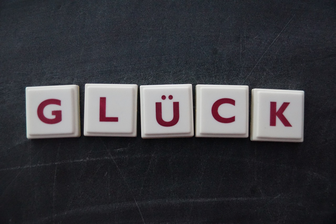 Gluck: a palavra sorte em alemão