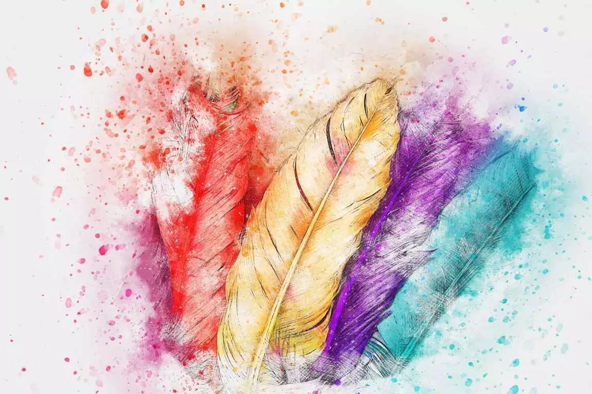 Cores, formas, desenhar é sempre um desafio