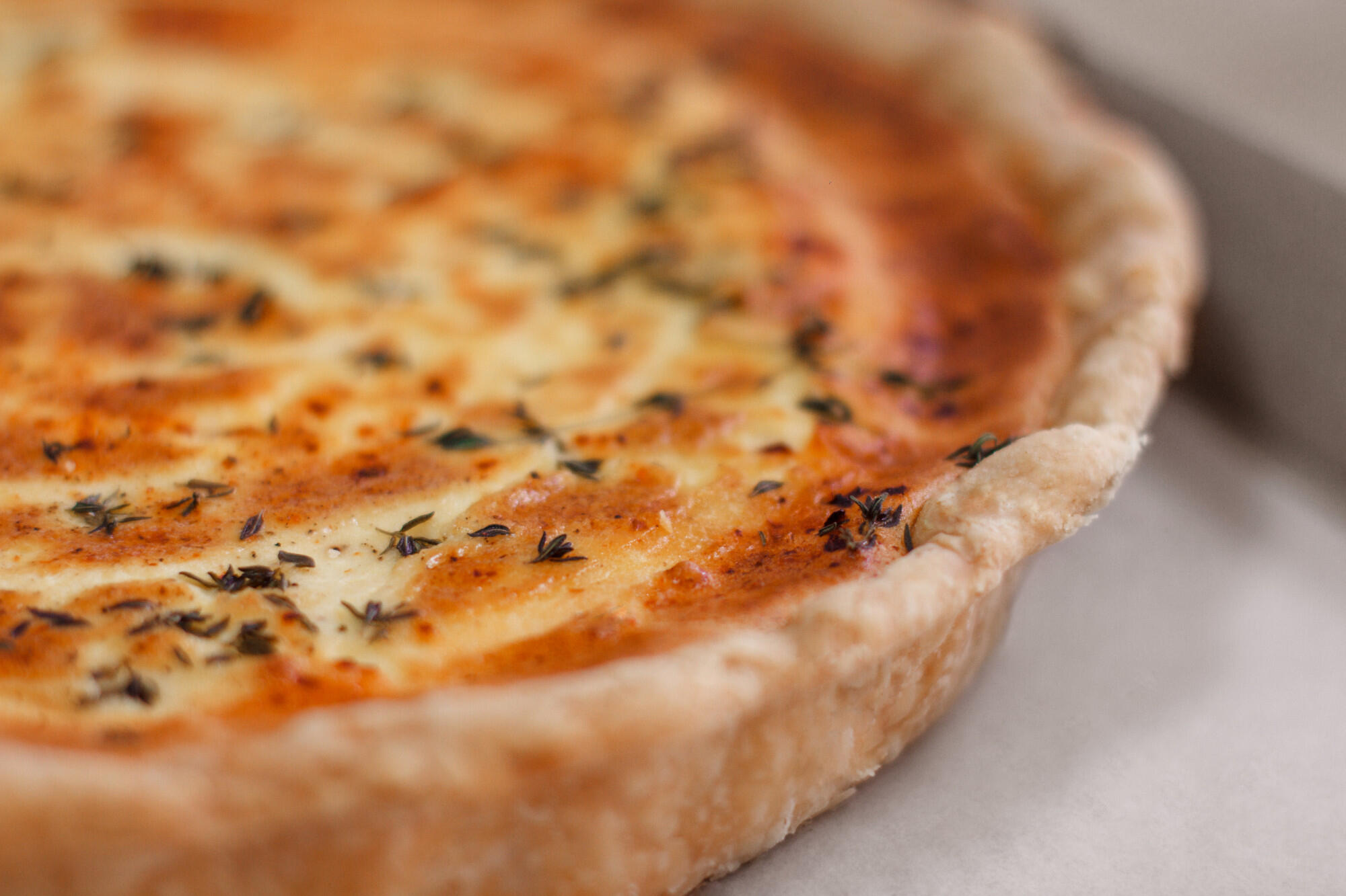 Quiche Lorraine.