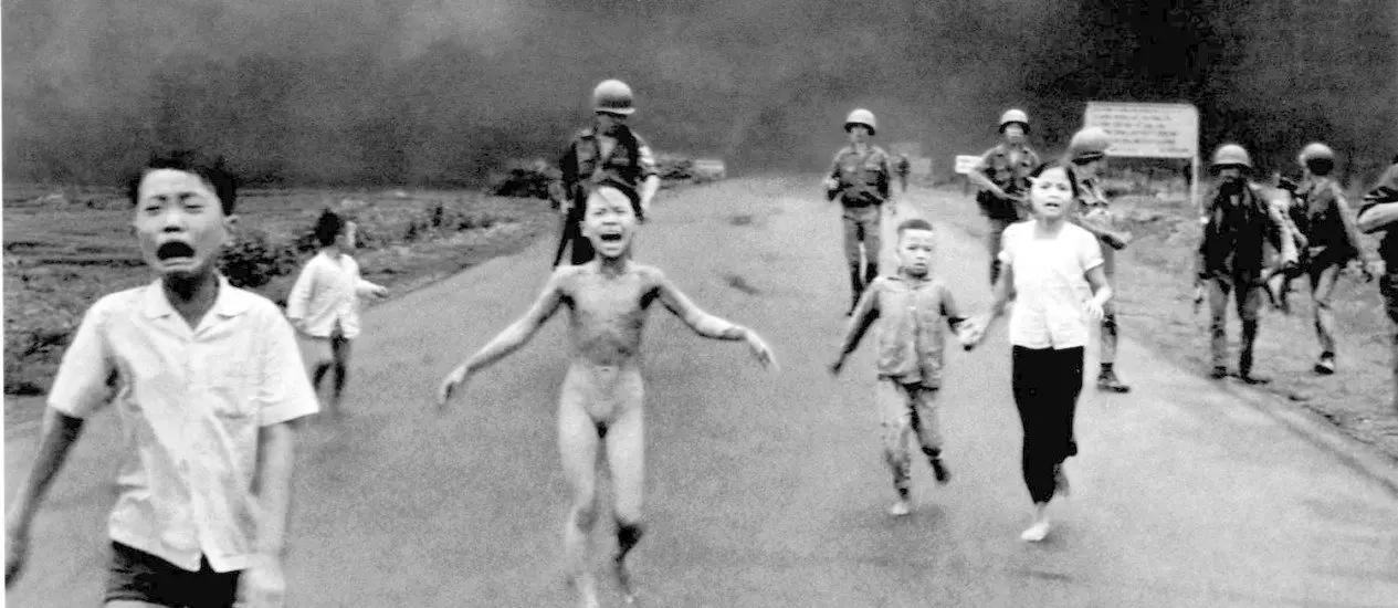Foto da Guerra do Vietnam.