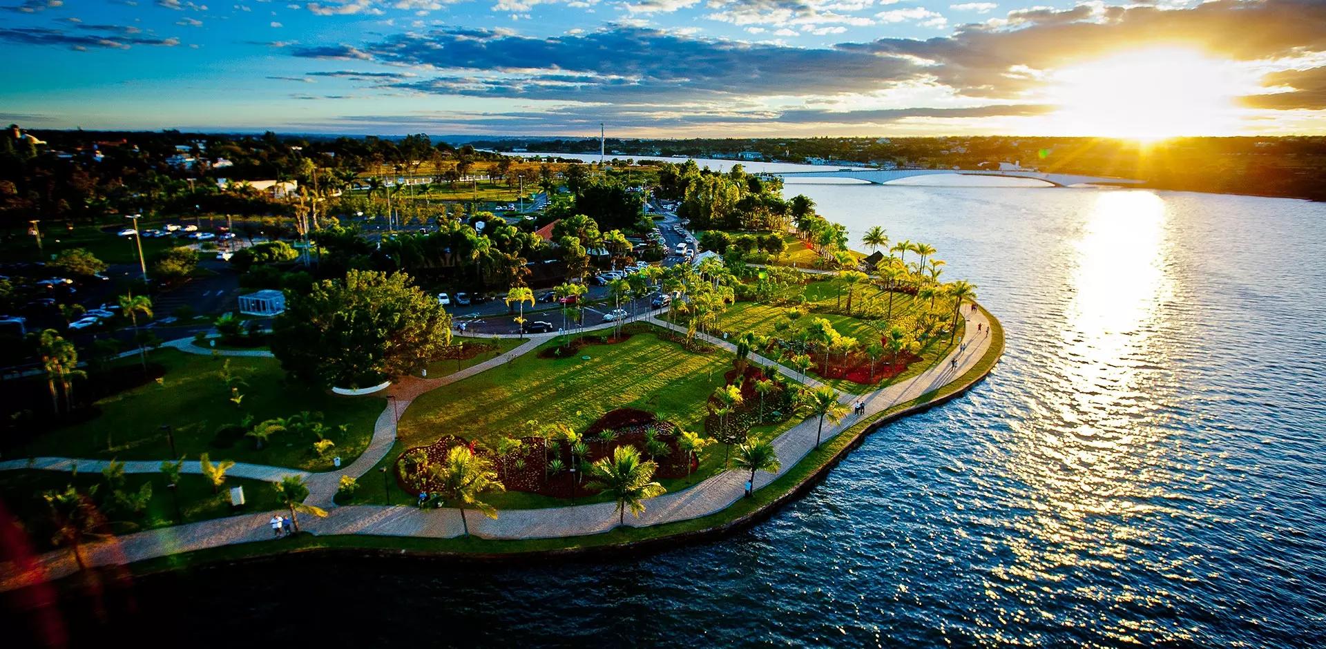 Foto panorâmica da cidade de Brasilia DF