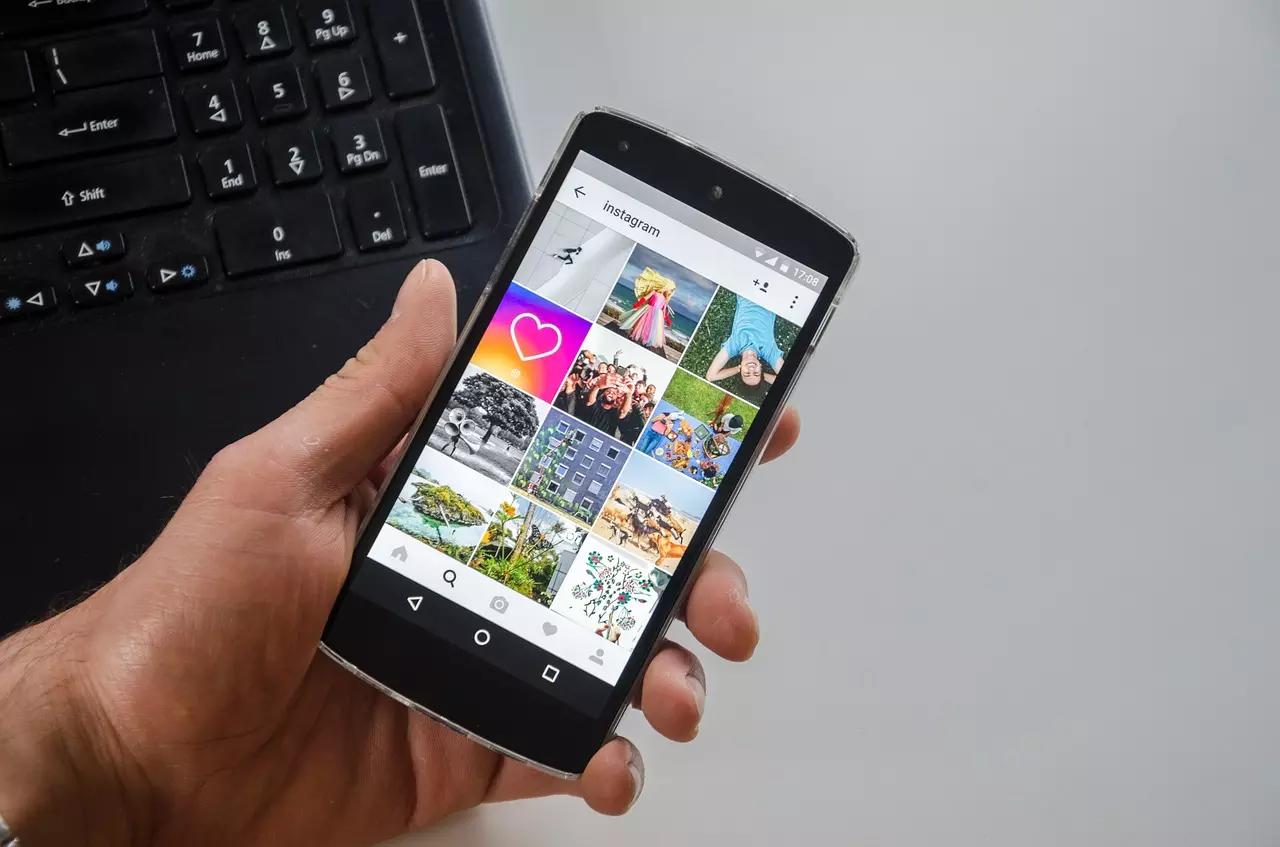 Escolha o Instagram para fotos de estilo de vida