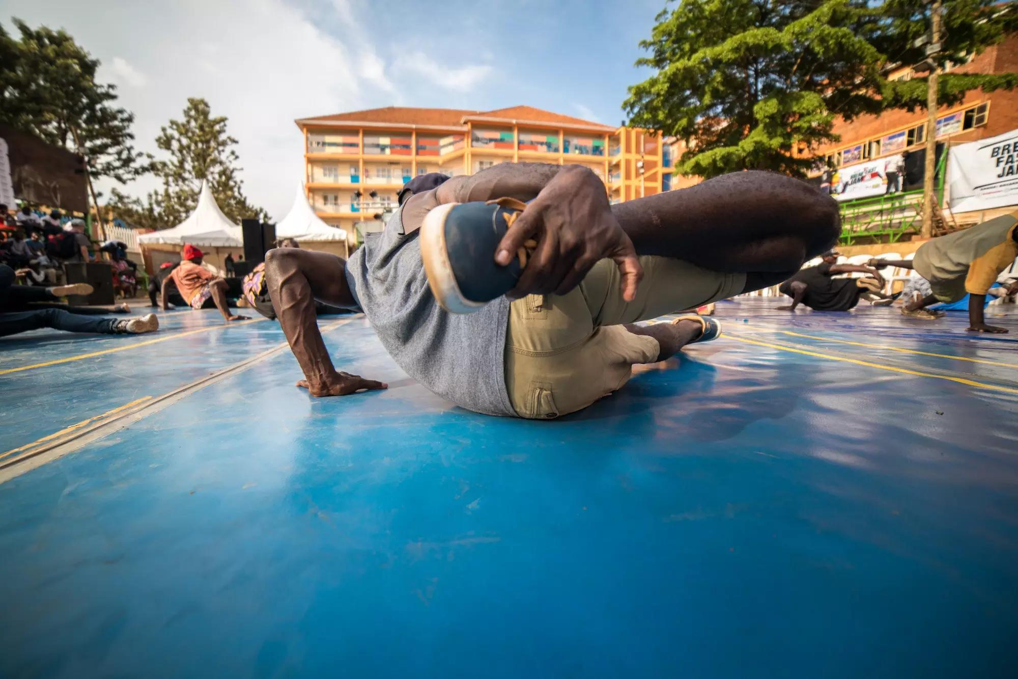 professor de coreografias de dança de rua