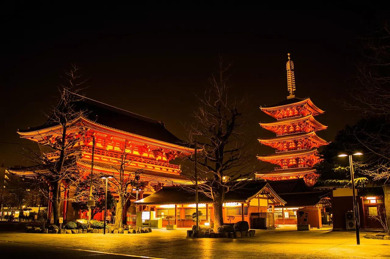 Quais são os locais de culto no Japão?
