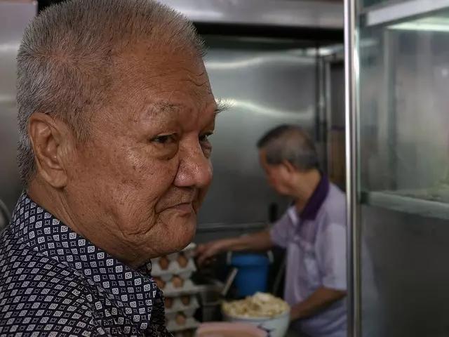 A população da China se torna cada vez mais velha.