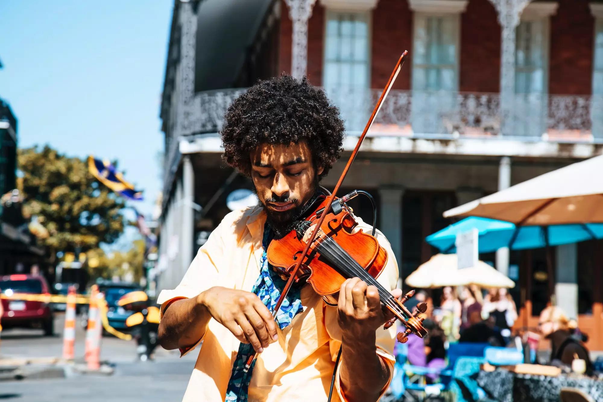 aprender a fazer música com o violino