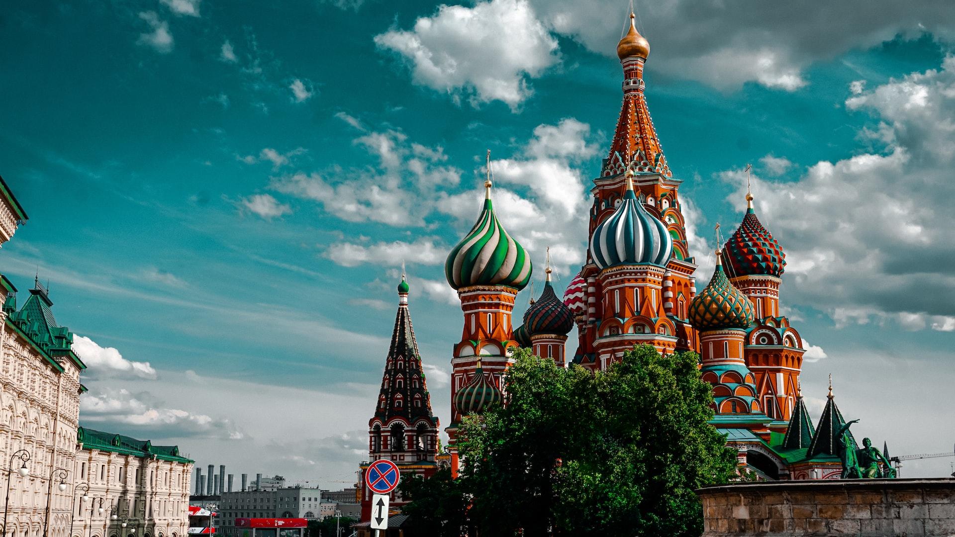imagem de moscow mostrando monumento histórico