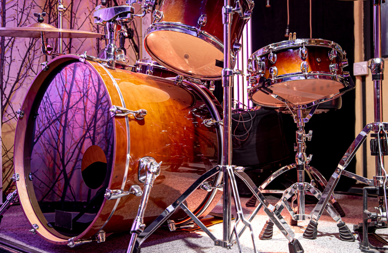 Componentes da bateria.