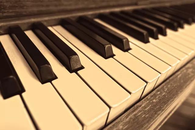 Teclas do piano