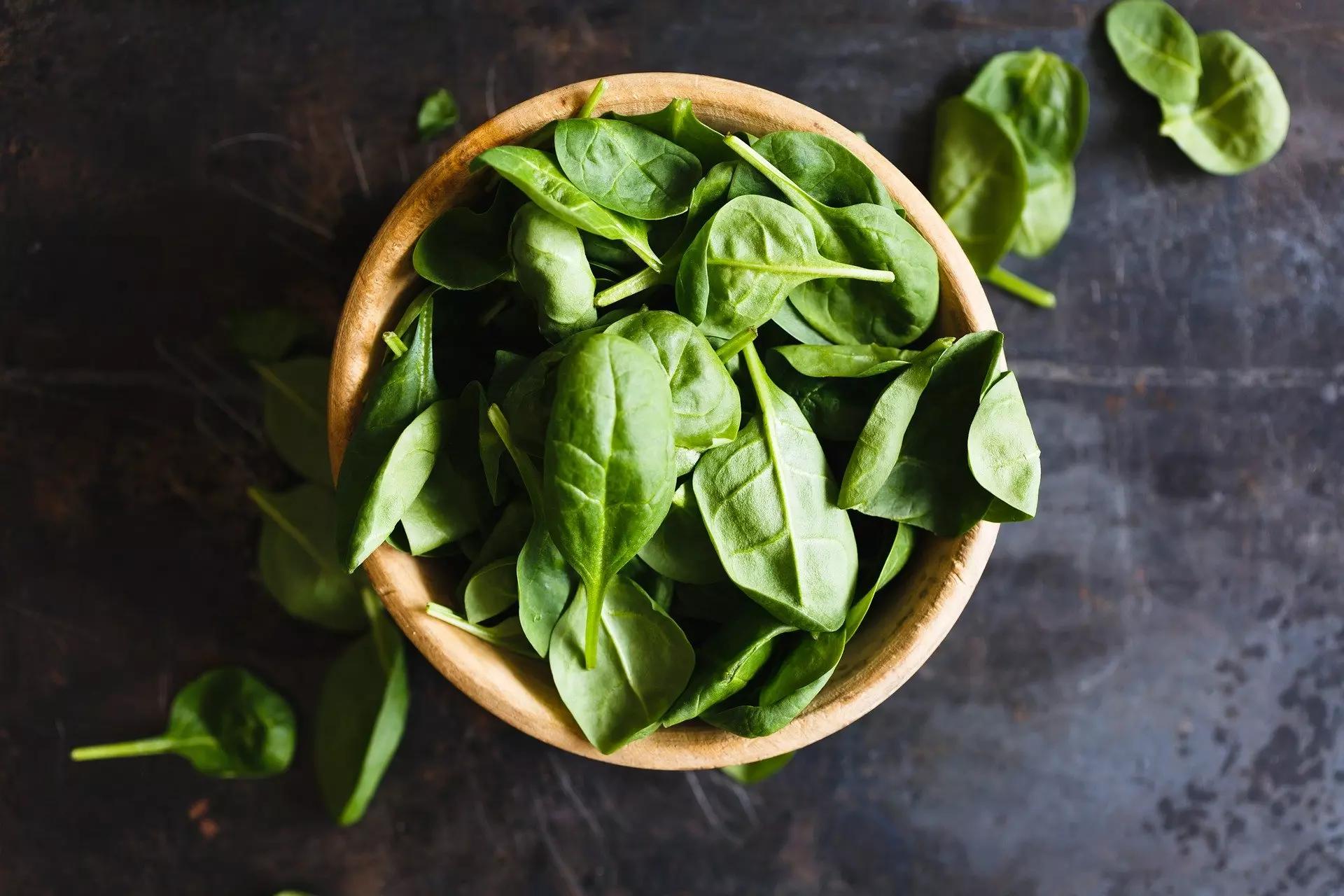 verduras verde escuro