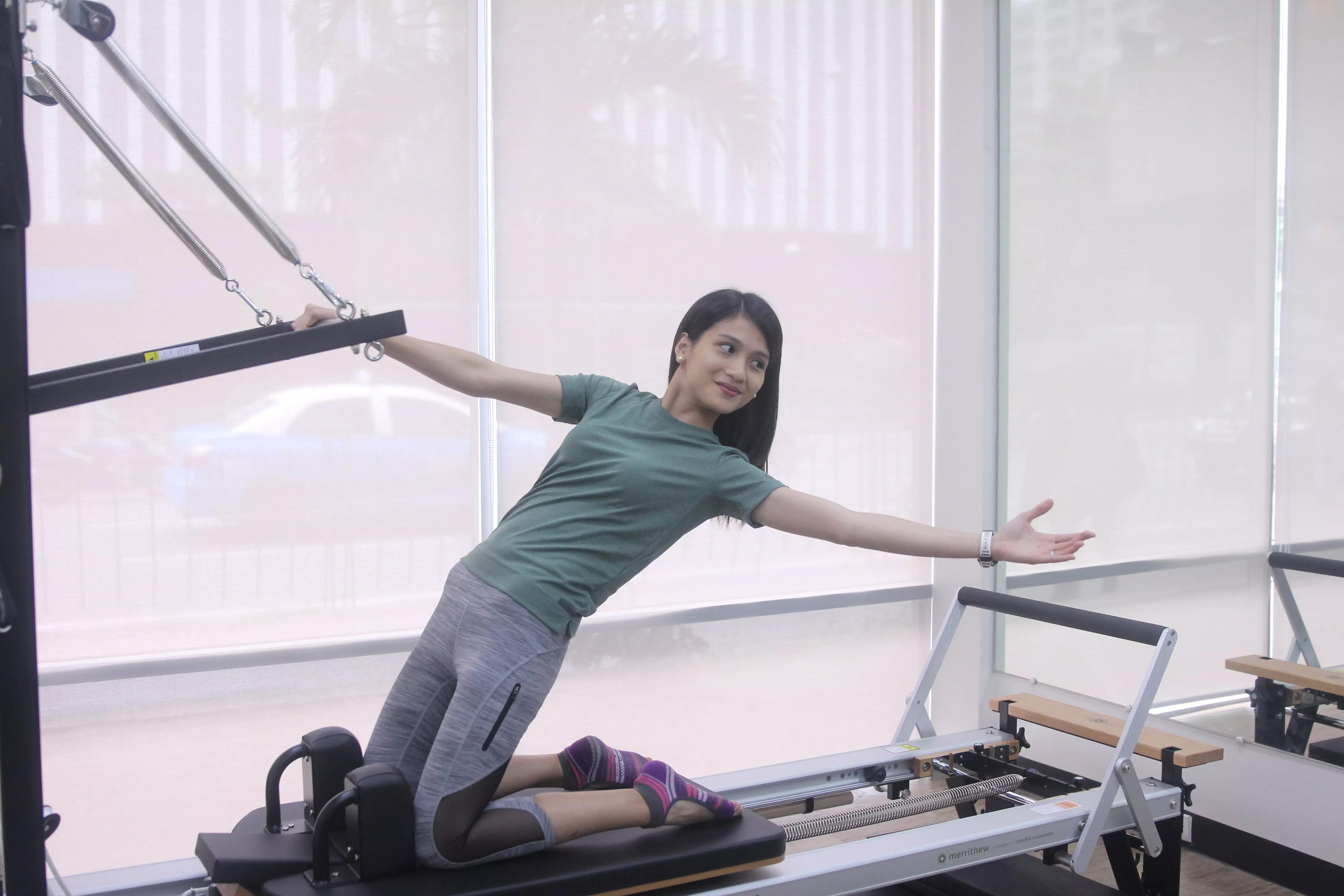 pilates com aparelho