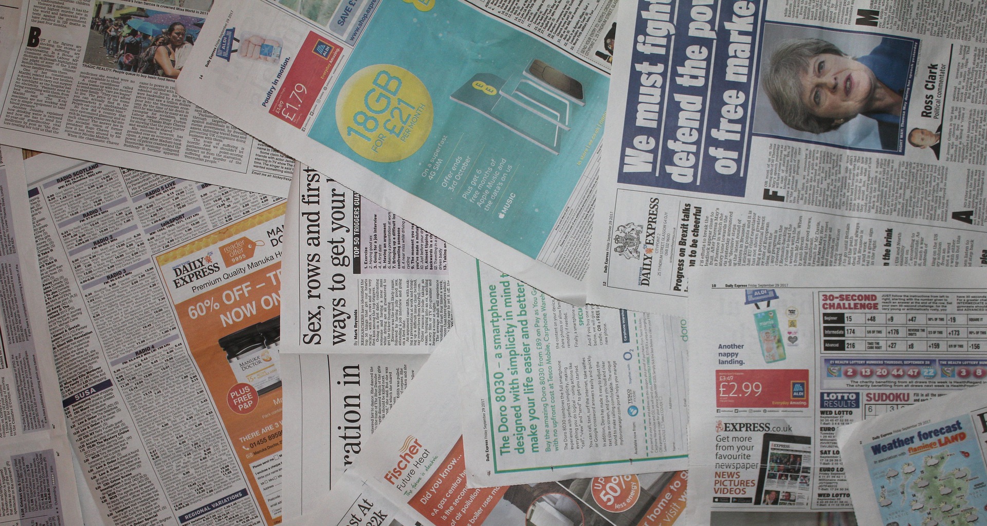 Capas diversos jornais