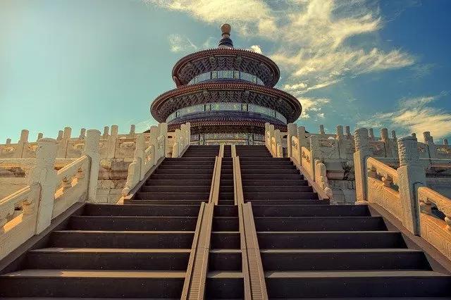 Monumento na China.