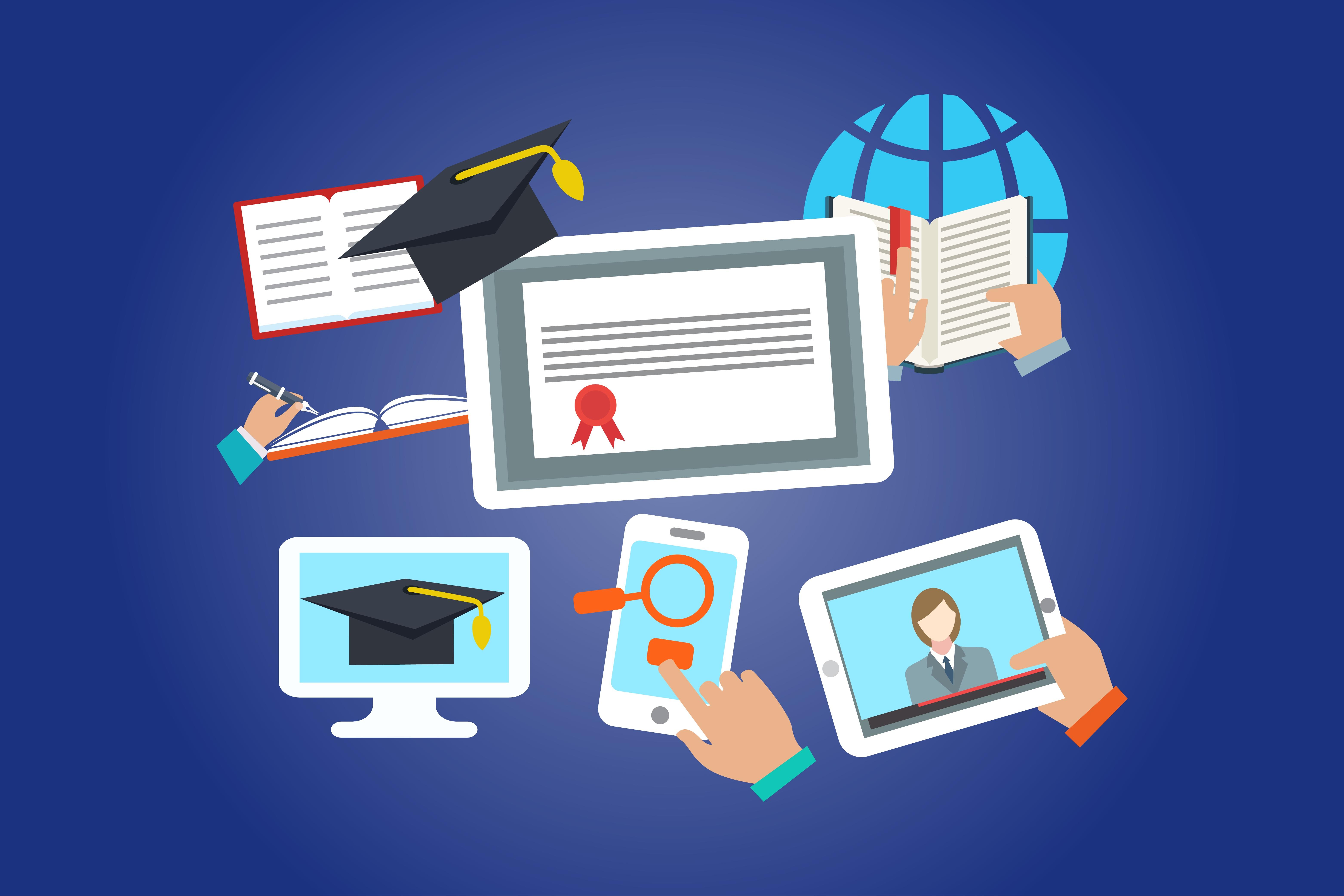 estudar para o vestibular com aula online