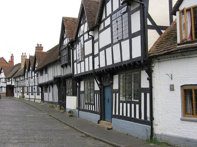 Casa pobre medieval inglesa.