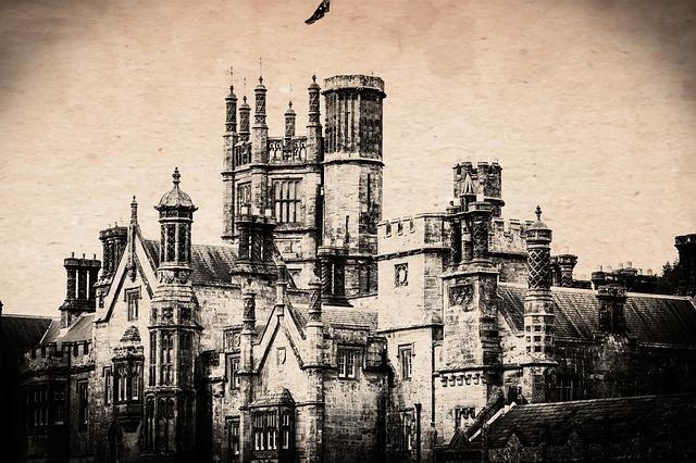 Castelo antigo da Inglaterra.